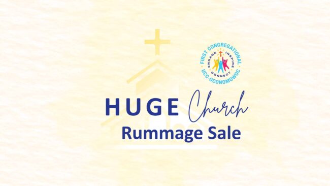 HUGE Rummage Sale Oconomowoc, WI